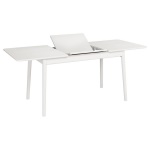 ZigZag pöytä bf 127(53)x75cm valkoinen