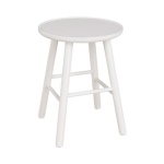 ZigZag stool 47cm white