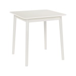 ZigZag table 75x75cm white