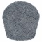 ZigZag cushion arm- chair/barchair sheepskin graphite